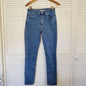 Levi's Premium 721 High Rise Skinny Jeans